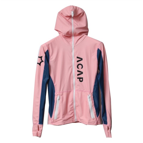 ACAP LONG SLEEVE HOODIE RASHGUARD CAROL BLUE UPF50+