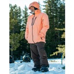 VOLCOM GUCH STRETCH GORE-TEX SNOWBOARD JACKET PEACH 2024